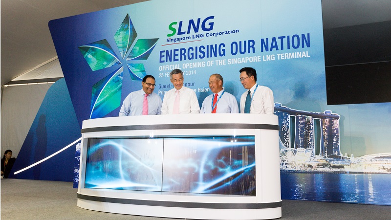 Official Opening of the first Liquefied Natural Gas terminal in Singapore